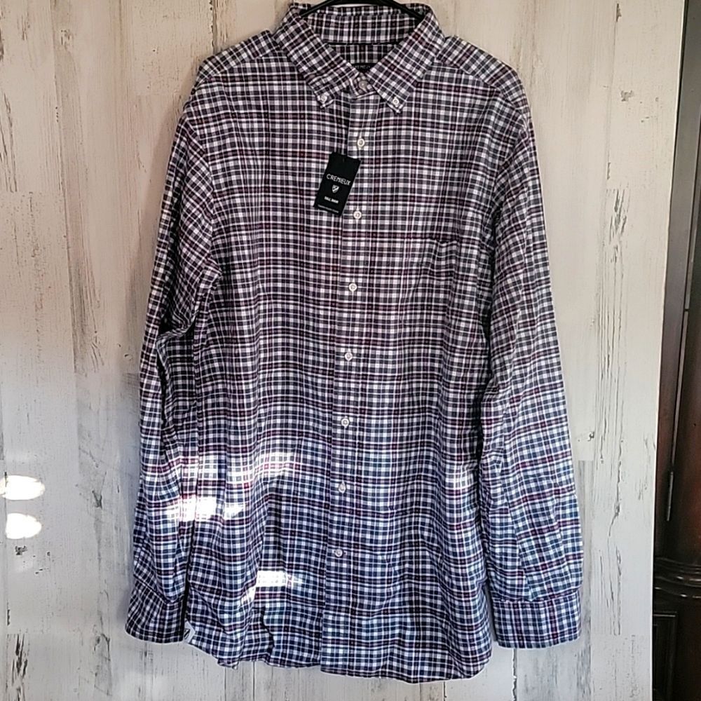 NWT Daniel Cremieux Tall button down sixe LT
